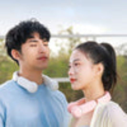 Portable Bladeless Neck Fan — Wearable Air Cooler for UAE Summer