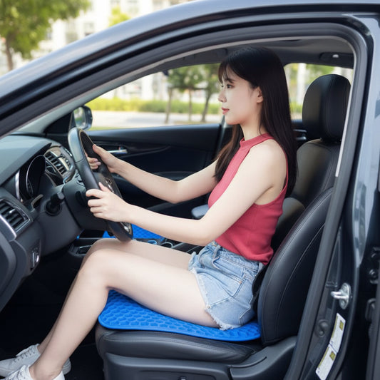 Silicone Ice Gel Car Seat Cushion — Stay Cool in UAE Summer